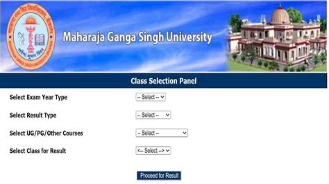 MGSU Result 2023 Out: BA BCom B.Sc MA M.Sc M.Com at .